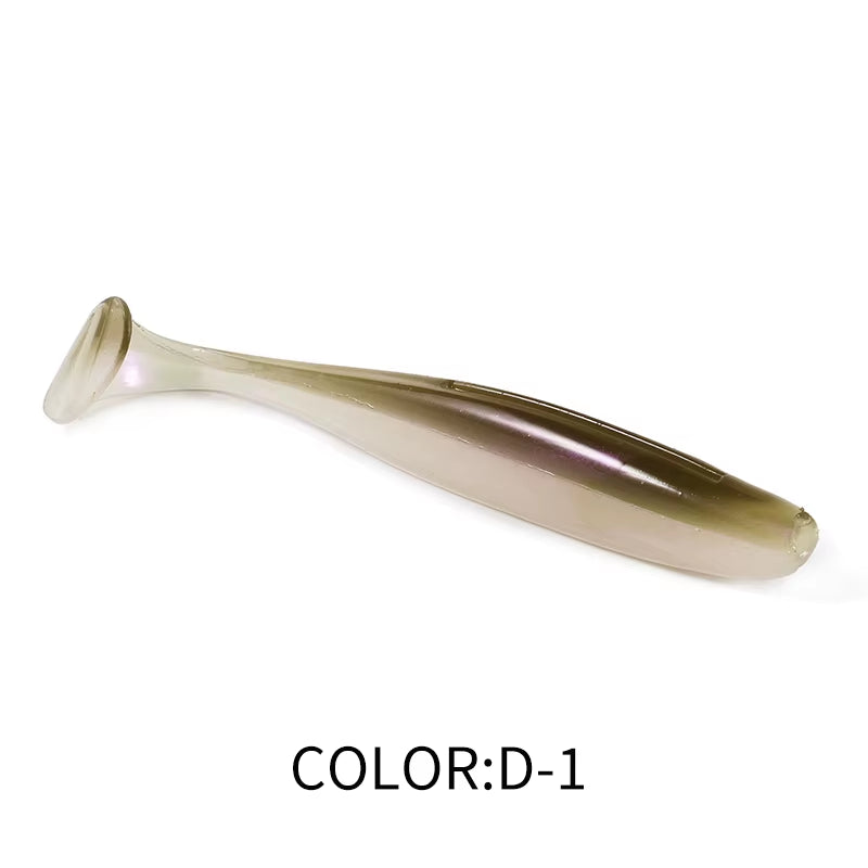 2021  Shiner 50Mm 75Mm 100Mm Fishing Lures Soft Artificial Bait Easy for Hooking up Big Pike