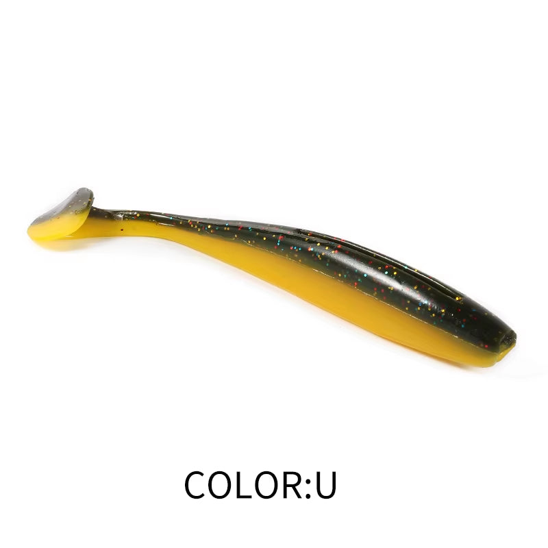 2021  Shiner 50Mm 75Mm 100Mm Fishing Lures Soft Artificial Bait Easy for Hooking up Big Pike