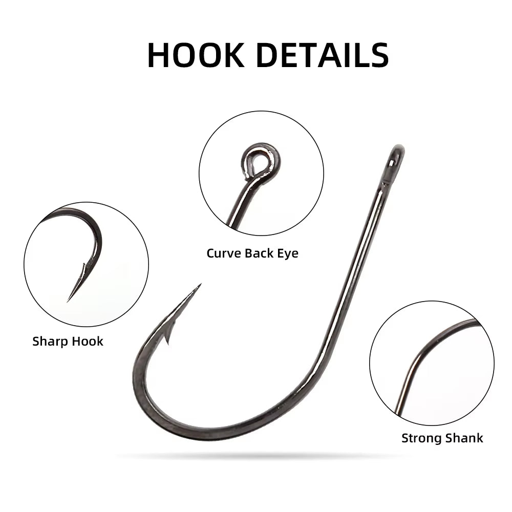 Bionic Rubber Maggot Fishing Bait Set Hooks Luminous Grub Lures Bass Trout Crappie Bluegill Ideal Freshwater Lake River Fishing