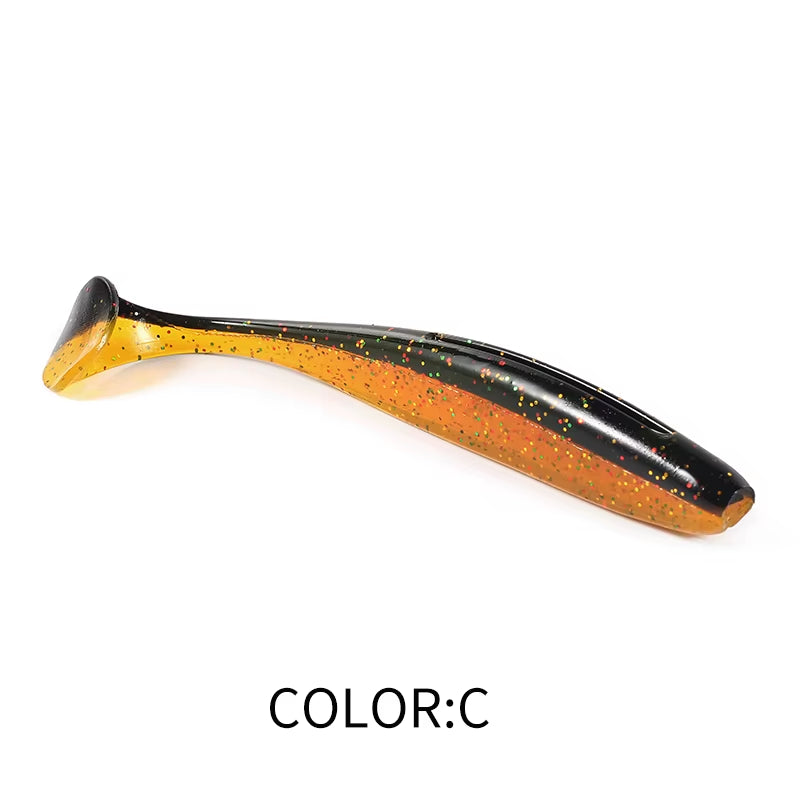 2021  Shiner 50Mm 75Mm 100Mm Fishing Lures Soft Artificial Bait Easy for Hooking up Big Pike