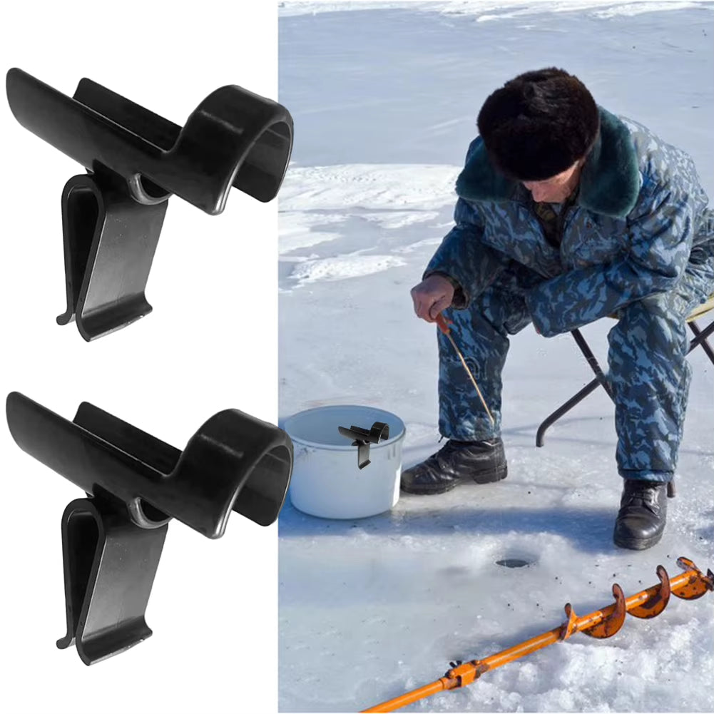 2 Pcs Fishing Rod Rack Fishing Rod Pole Stand Multifunctional Ice Fishing Rod Holder Fishing Rod Tool Fishing Rod Organizer