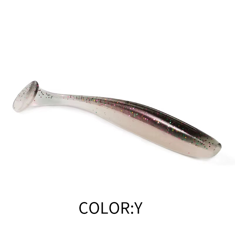 2021  Shiner 50Mm 75Mm 100Mm Fishing Lures Soft Artificial Bait Easy for Hooking up Big Pike