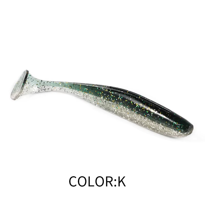 2021  Shiner 50Mm 75Mm 100Mm Fishing Lures Soft Artificial Bait Easy for Hooking up Big Pike