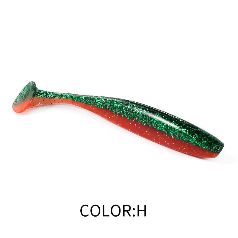 2021  Shiner 50Mm 75Mm 100Mm Fishing Lures Soft Artificial Bait Easy for Hooking up Big Pike