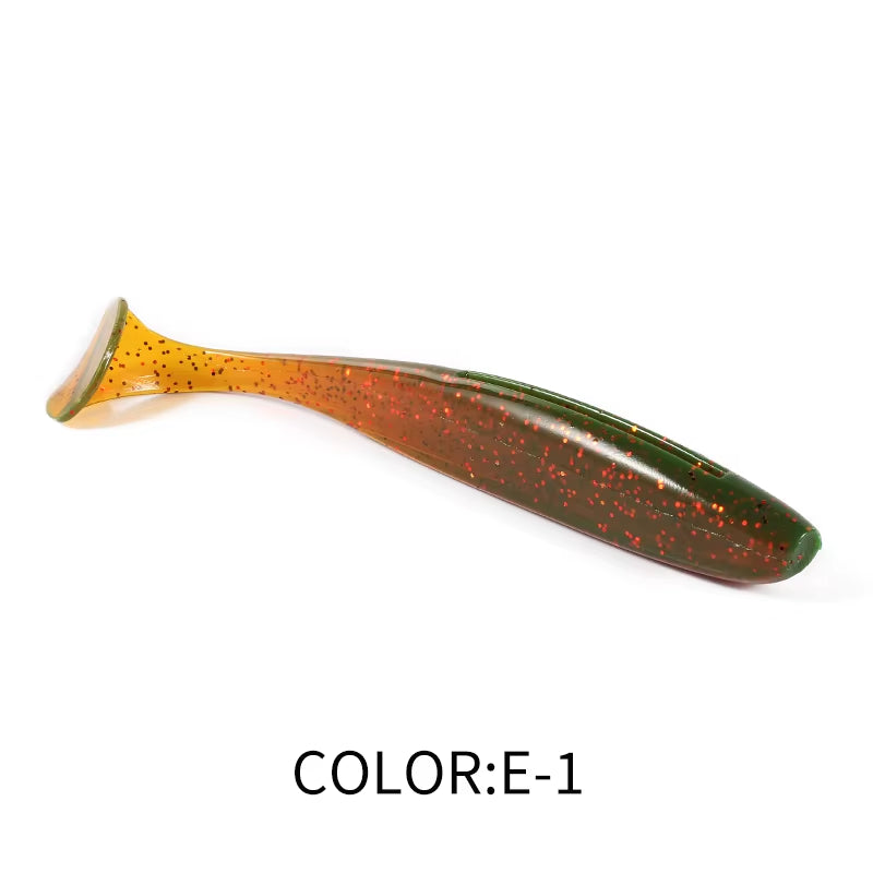 2021  Shiner 50Mm 75Mm 100Mm Fishing Lures Soft Artificial Bait Easy for Hooking up Big Pike