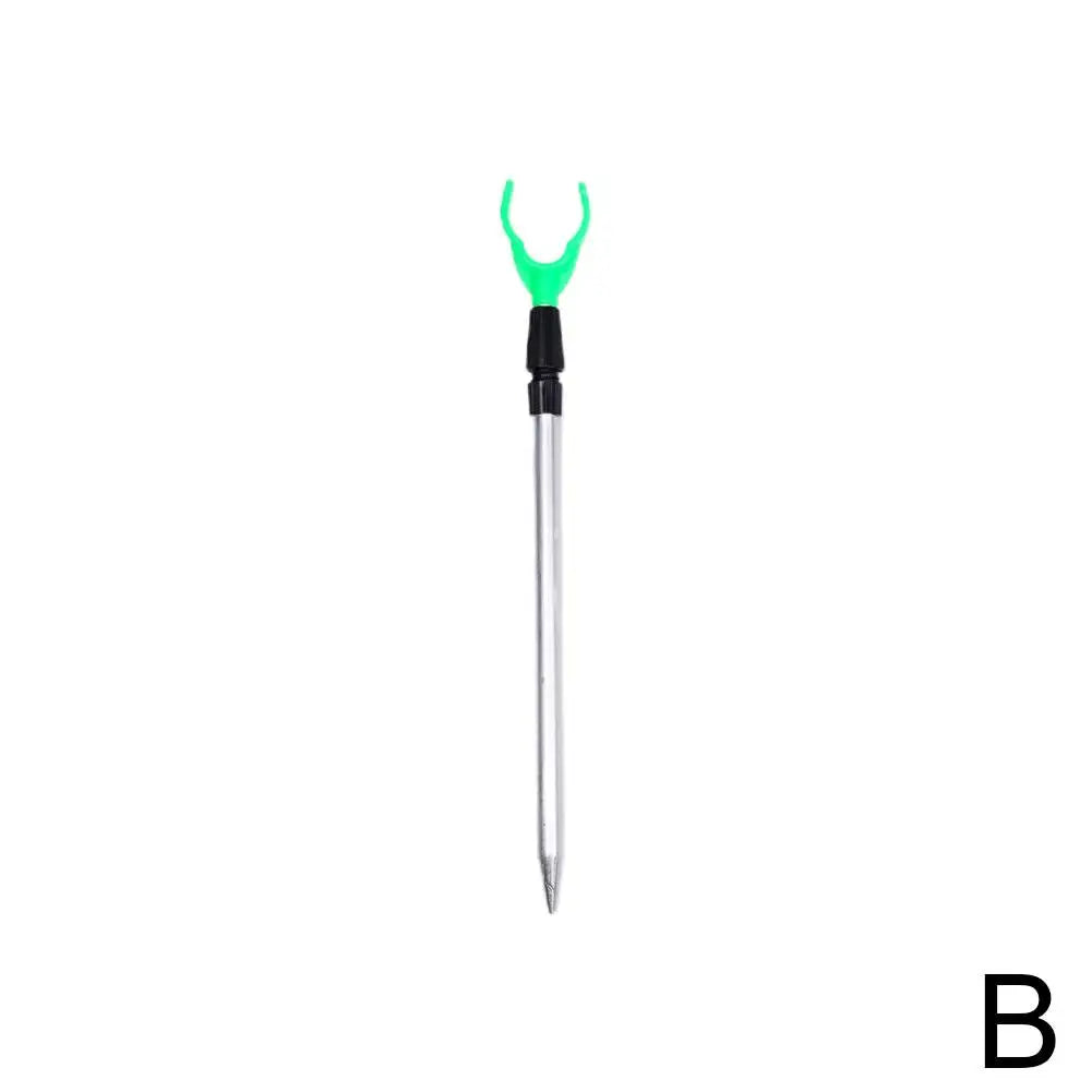 50/80Cm Fishing Bankstick Adjustable Extending Rod Rest Telescopic Fishing Stand Holders Fishing Rod Bracket Fishing Accessories